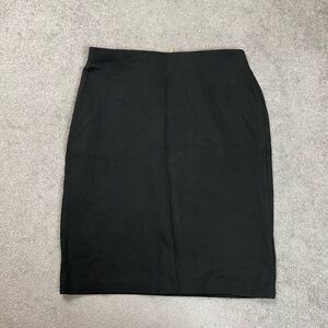 Premise Studio Womens Size 8 Knit A Line Mini Skirt Black Back Zipper NWT